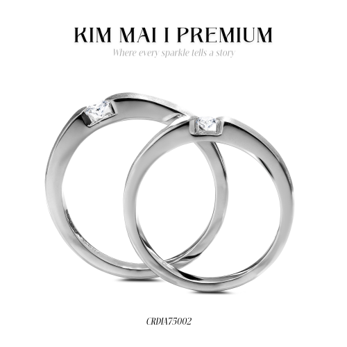 Nhẫn Cặp Kim Cương - CRDIA75002