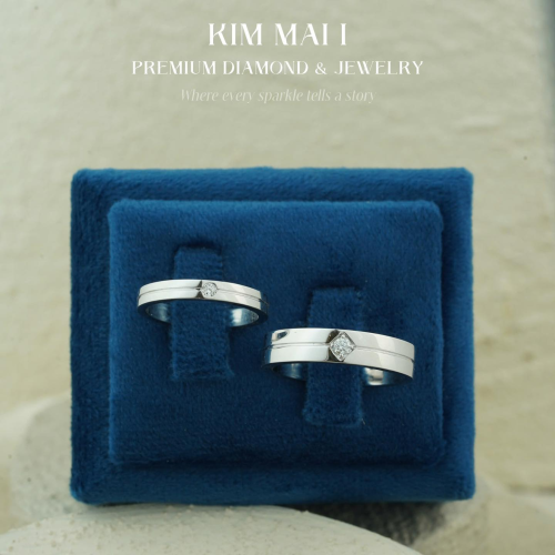 Nhẫn cưới kim cương tự nhiên - CRDIA75003
