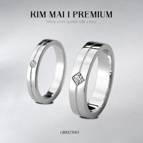 Nhẫn Cặp Kim Cương - CRDIA75003