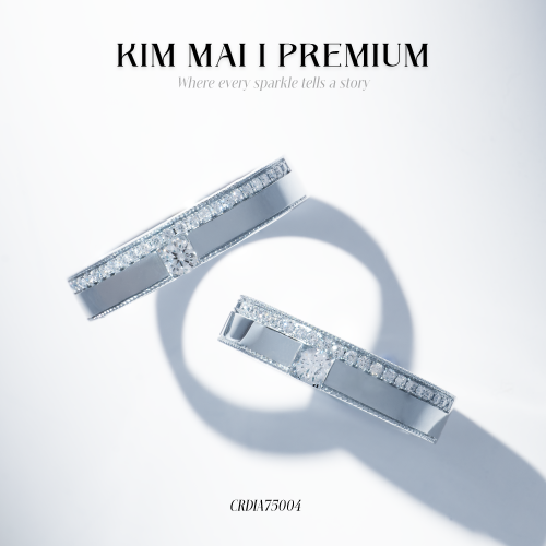Nhẫn Cặp Kim Cương - CRDIA75004