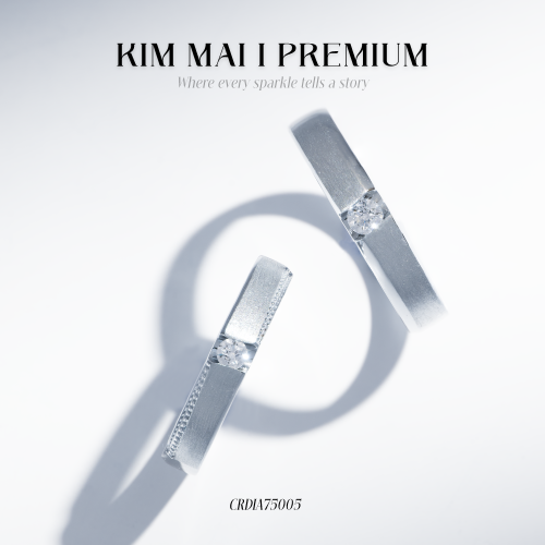 Nhẫn Cặp Kim Cương - CRDIA75005