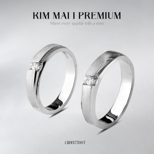 Nhẫn Cặp Kim Cương - CRDIA75005