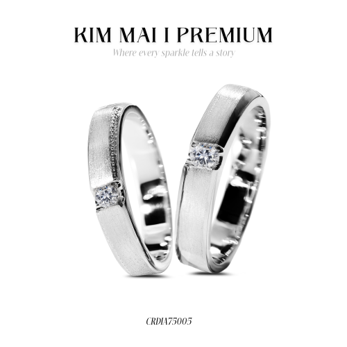 Nhẫn Cặp Kim Cương - CRDIA75005