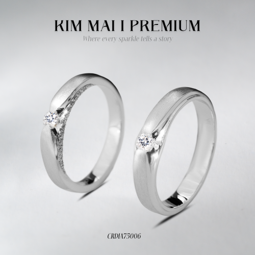 Nhẫn Cặp Kim Cương - CRDIA75006