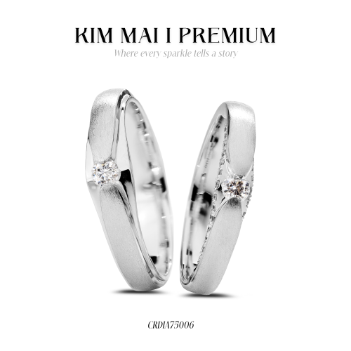 Nhẫn Cặp Kim Cương - CRDIA75006