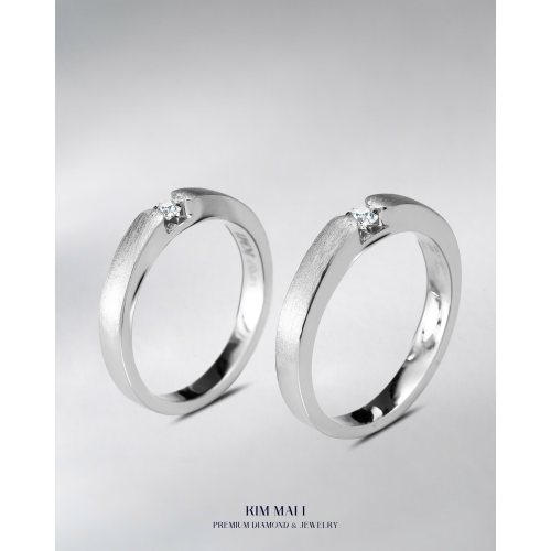 Nh&acirc;̃n Cặp Kim Cương - CRDIA75002