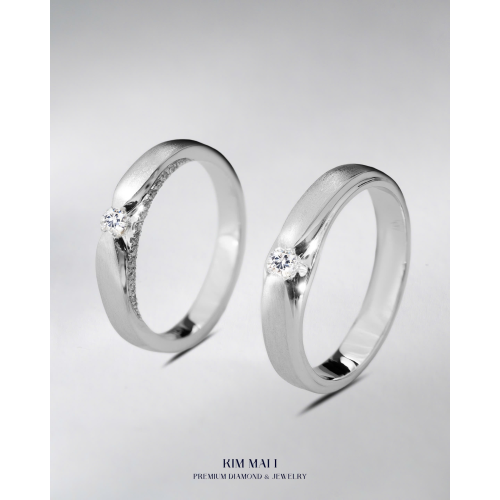 Nh&acirc;̃n Cặp Kin Cương - CR75006