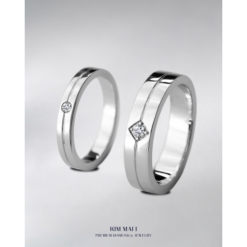 Nh&acirc;̃n Cặp Kin Cương - CRDIA75003